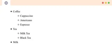 Imágen listas desordenadas